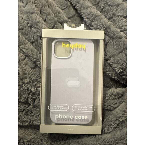 Heyday Apple iPhone 15 Plus/ 14 Plus Silicone Case - Soft Purple - Picture 1 of 3